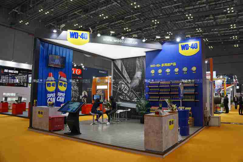 WD-40-2019年上海展会展台设计案例