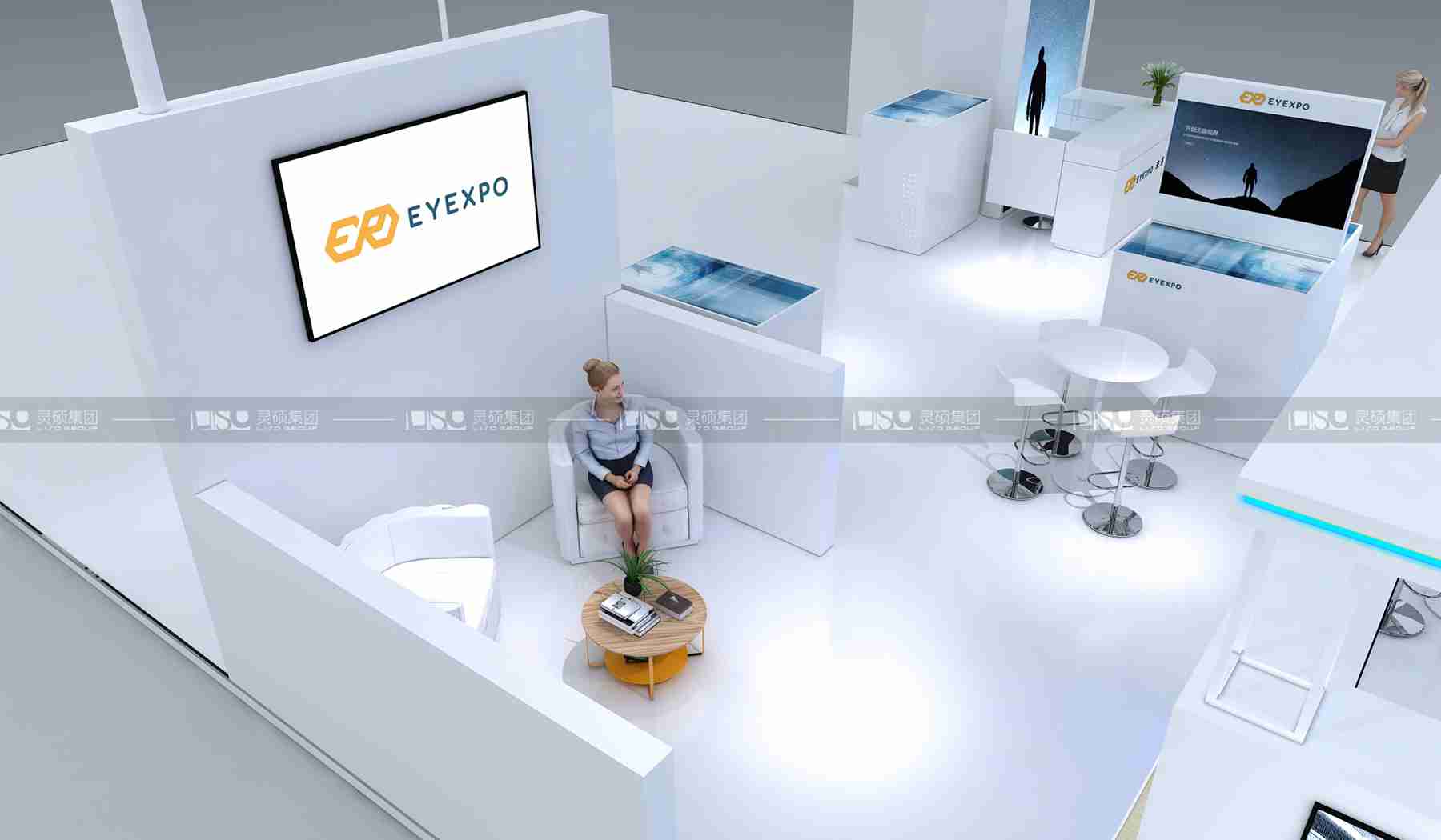 爱视博-2019年上海展会展台设计案例
