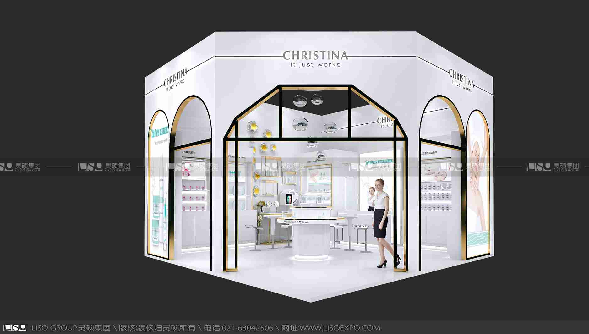 安悦-2019年上海展会展台设计案例