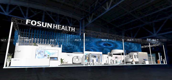 复星Fosun Health-2019年上海展会展台设计案例