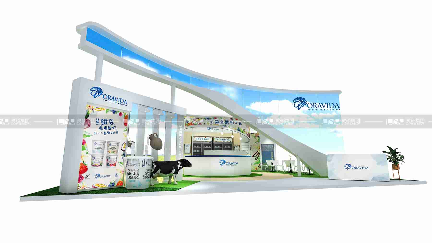 兰维乐-上海展会展台设计搭建案例