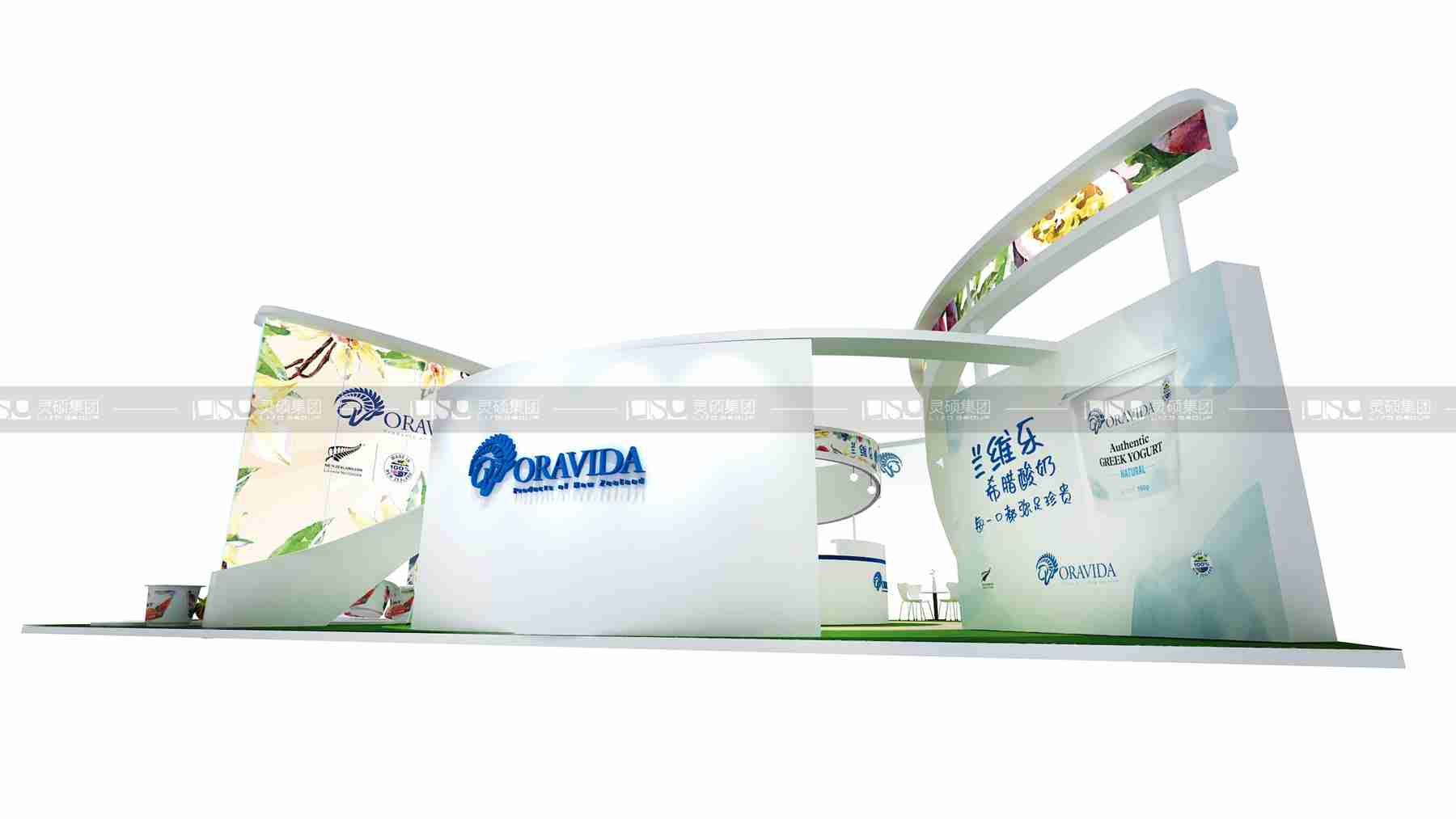 兰维乐-上海展会展台设计搭建案例