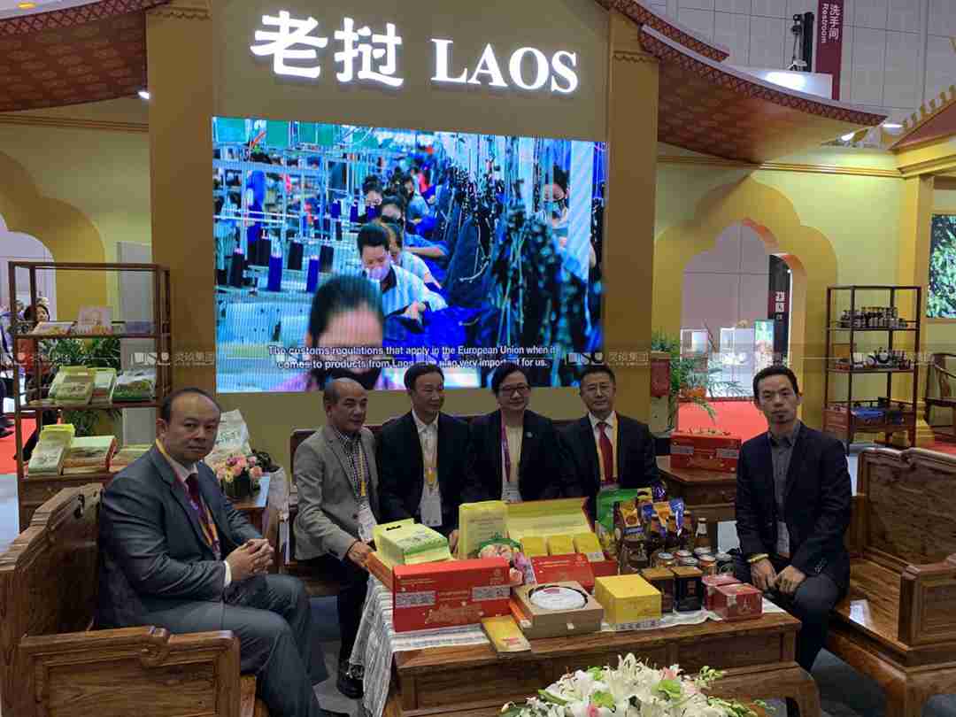 老挝-2019年上海展会展台设计案例