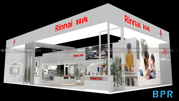 林内-2019年上海展会展台设计案例