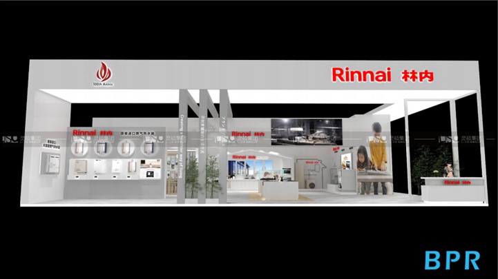 林内-2019年上海展会展台设计案例