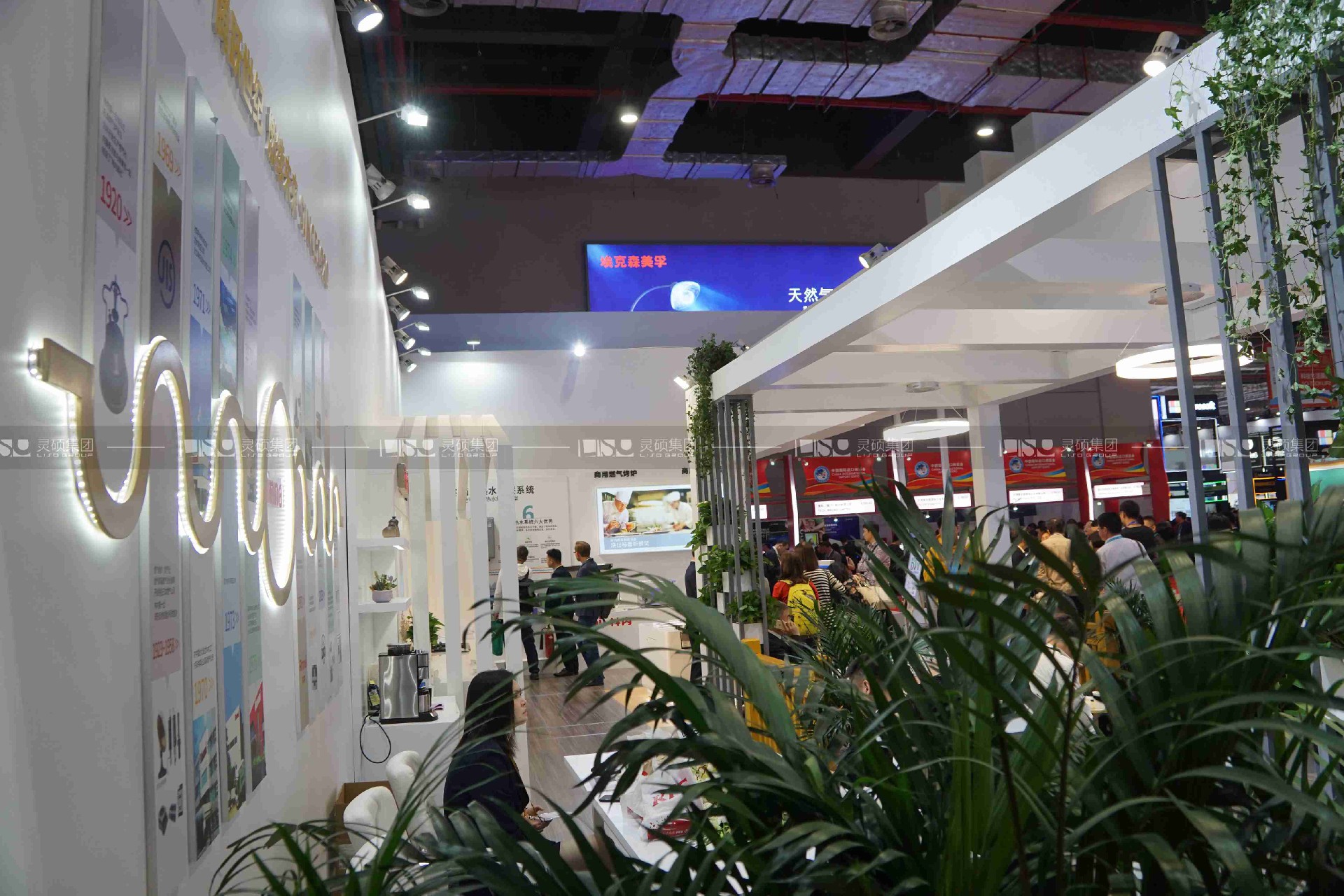 林内-2019年上海展会展台设计案例