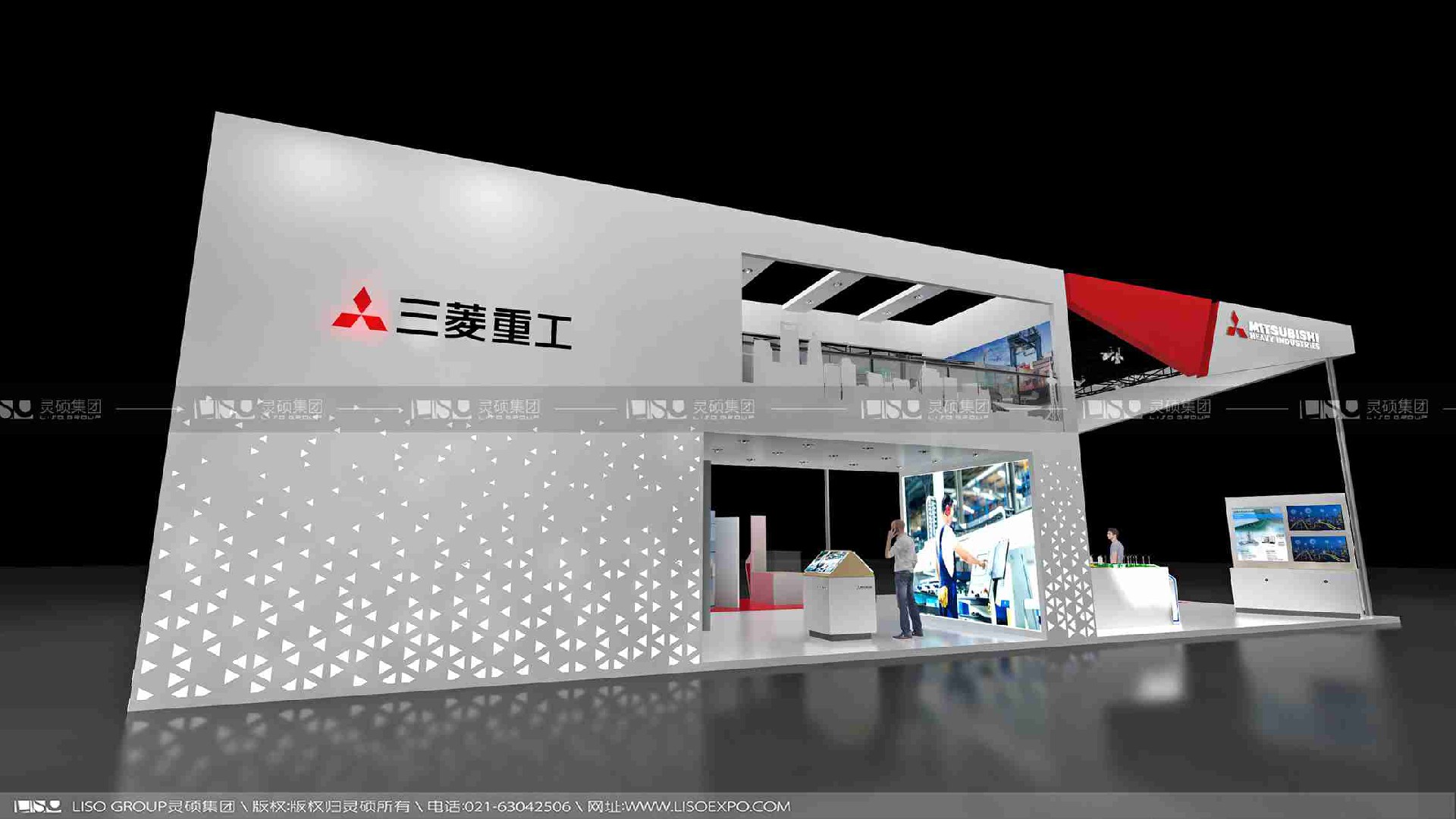 三菱-上海展会展台设计案例
