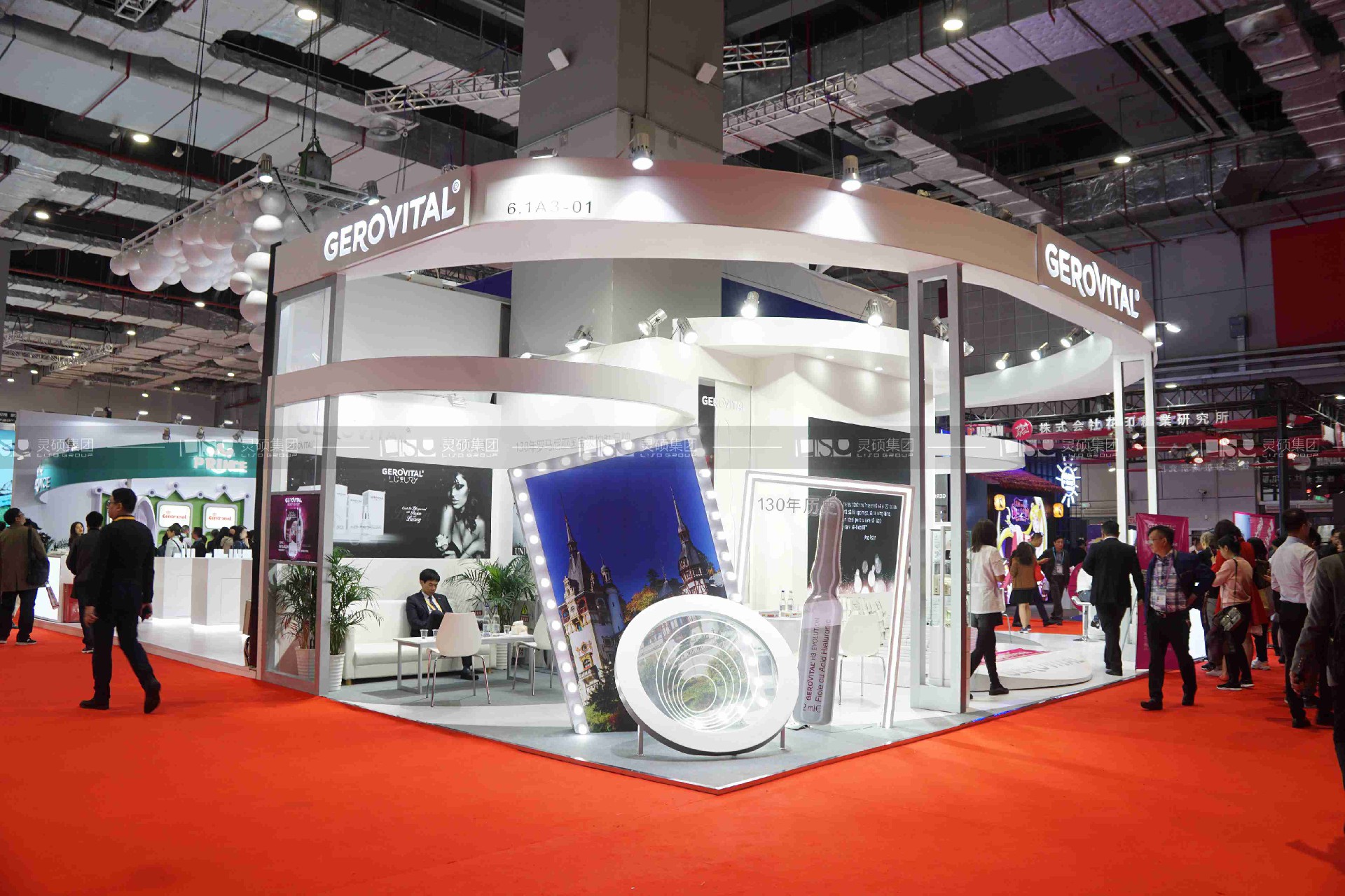 中罗-2019年上海展会展台设计案例