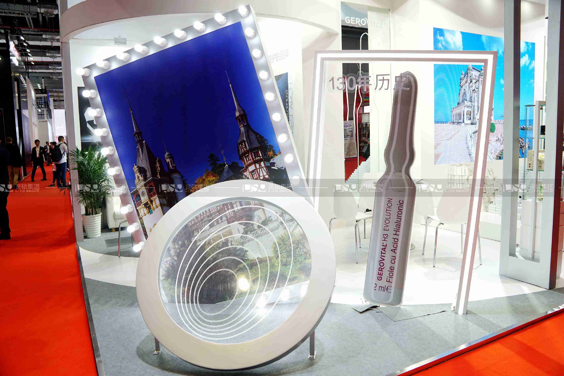 中罗-2019年上海展会展台设计案例