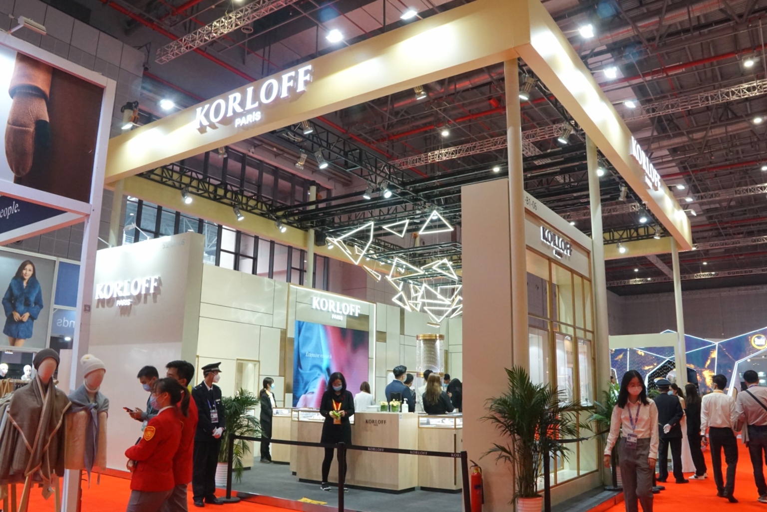 卡洛夫Korloff-上海展会展台设计搭建