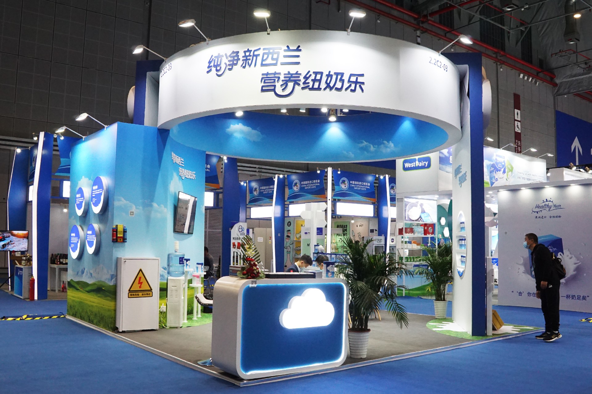 纽奶乐-上海展会展台设计搭建案例