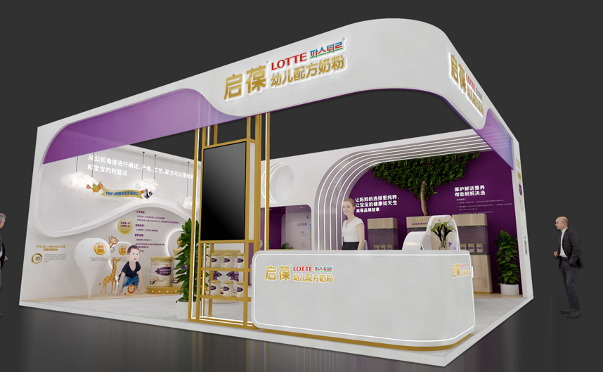 立万利—CBME孕婴童展台设计搭建案例