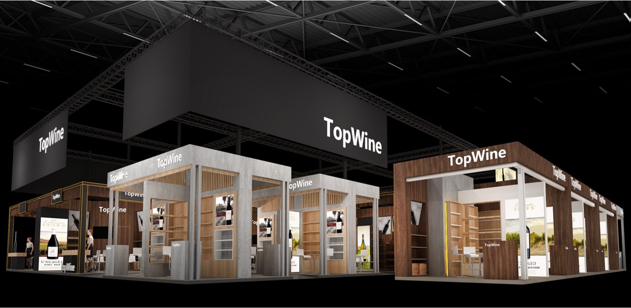 TopWine-上海展会展台设计搭建设计案例