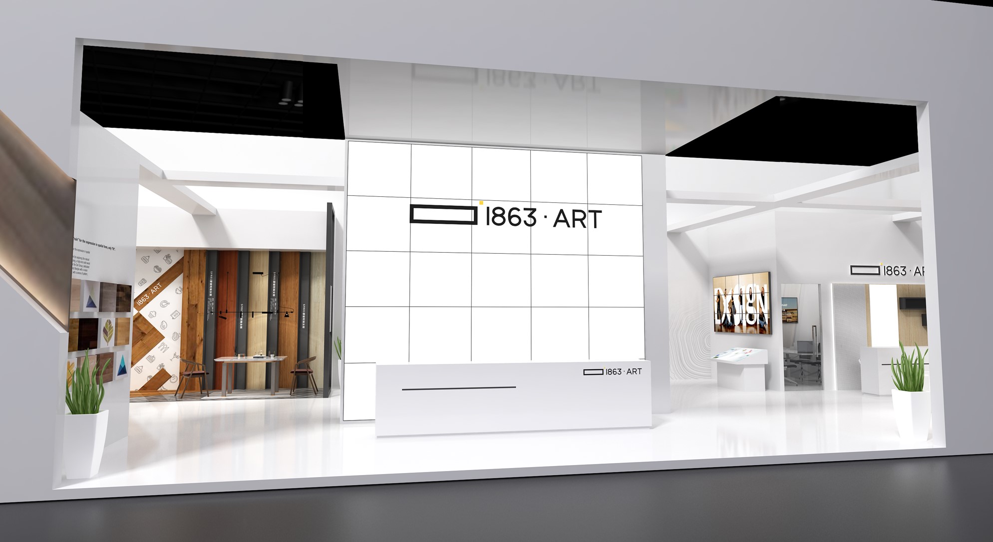 德尔集团—地面材料展展台设计案例