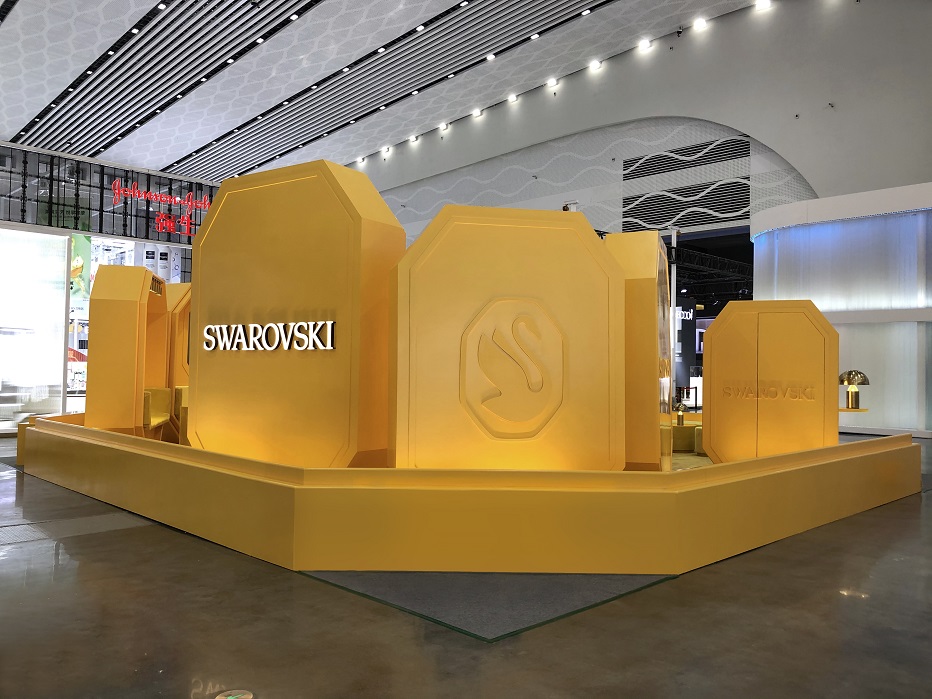 施华洛世奇-消博会展台设计搭建案例