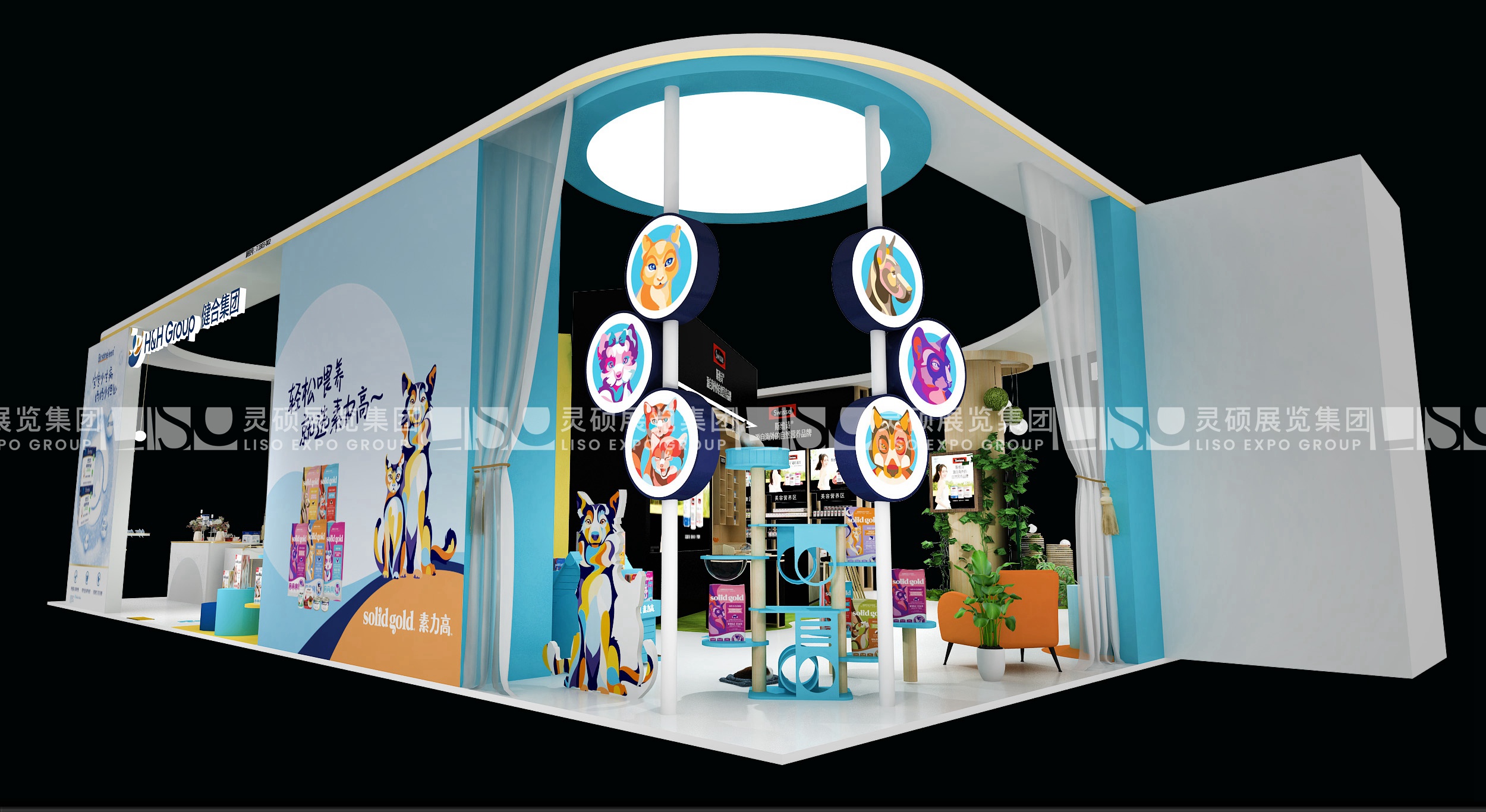 Swisse-上海展会展台设计搭建案例