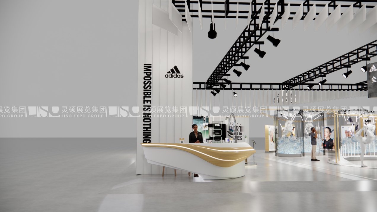 阿迪达斯Adidas-上海展会展台设计搭建案例