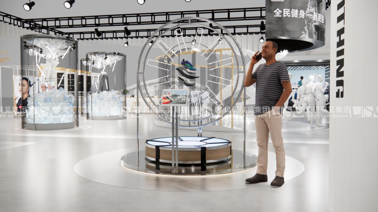 阿迪达斯Adidas-上海展会展台设计搭建案例