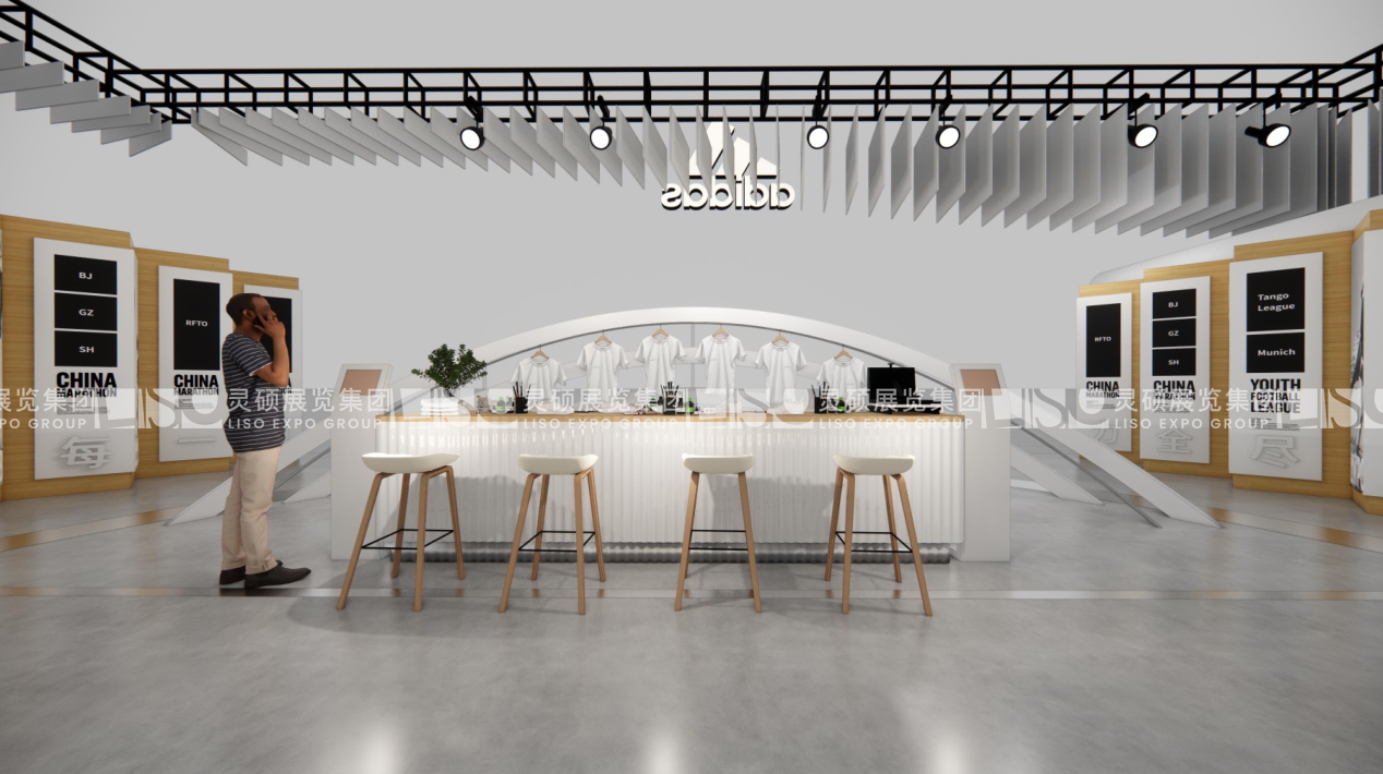 阿迪达斯Adidas-上海展会展台设计搭建案例