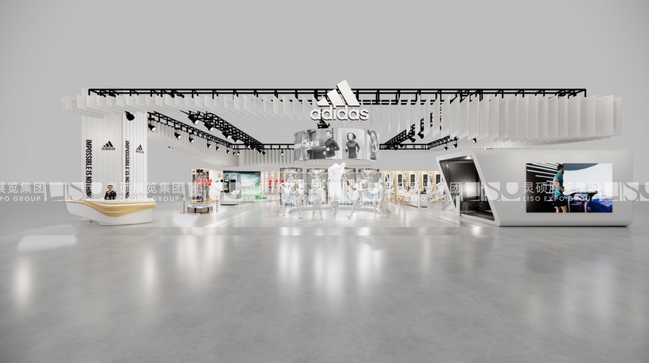 阿迪达斯Adidas-上海展会展台设计搭建案例