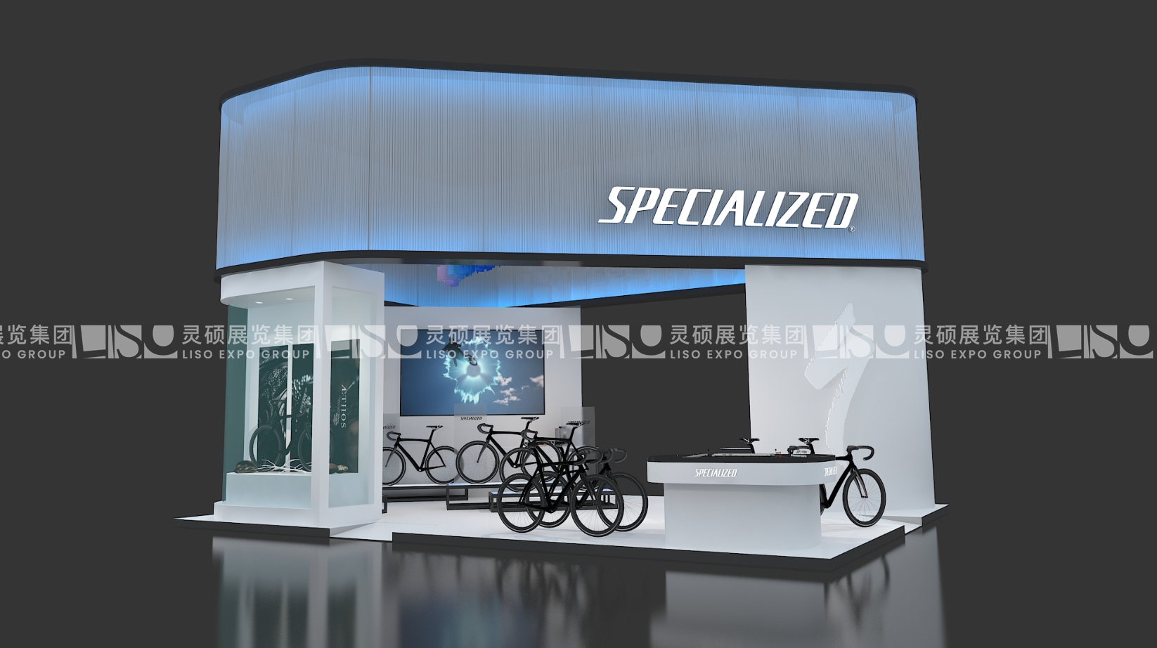 SPECIALIZED闪电-上海展会展台设计搭建案例