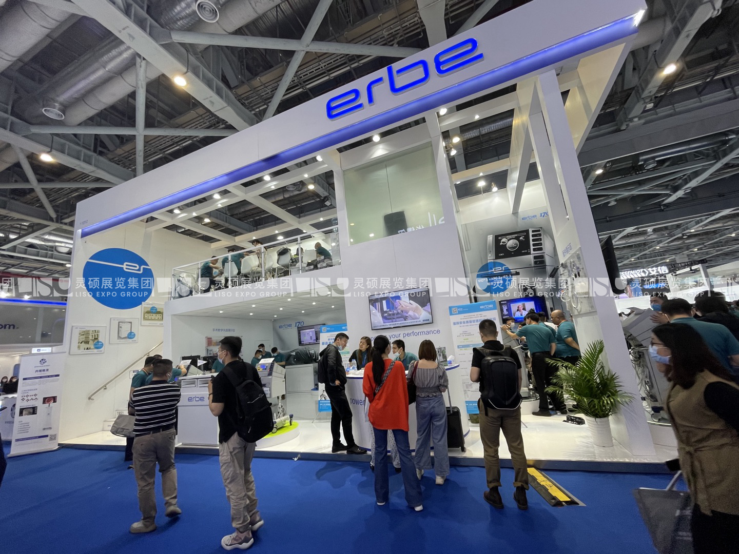 爱尔博—医疗展展台设计搭建案例