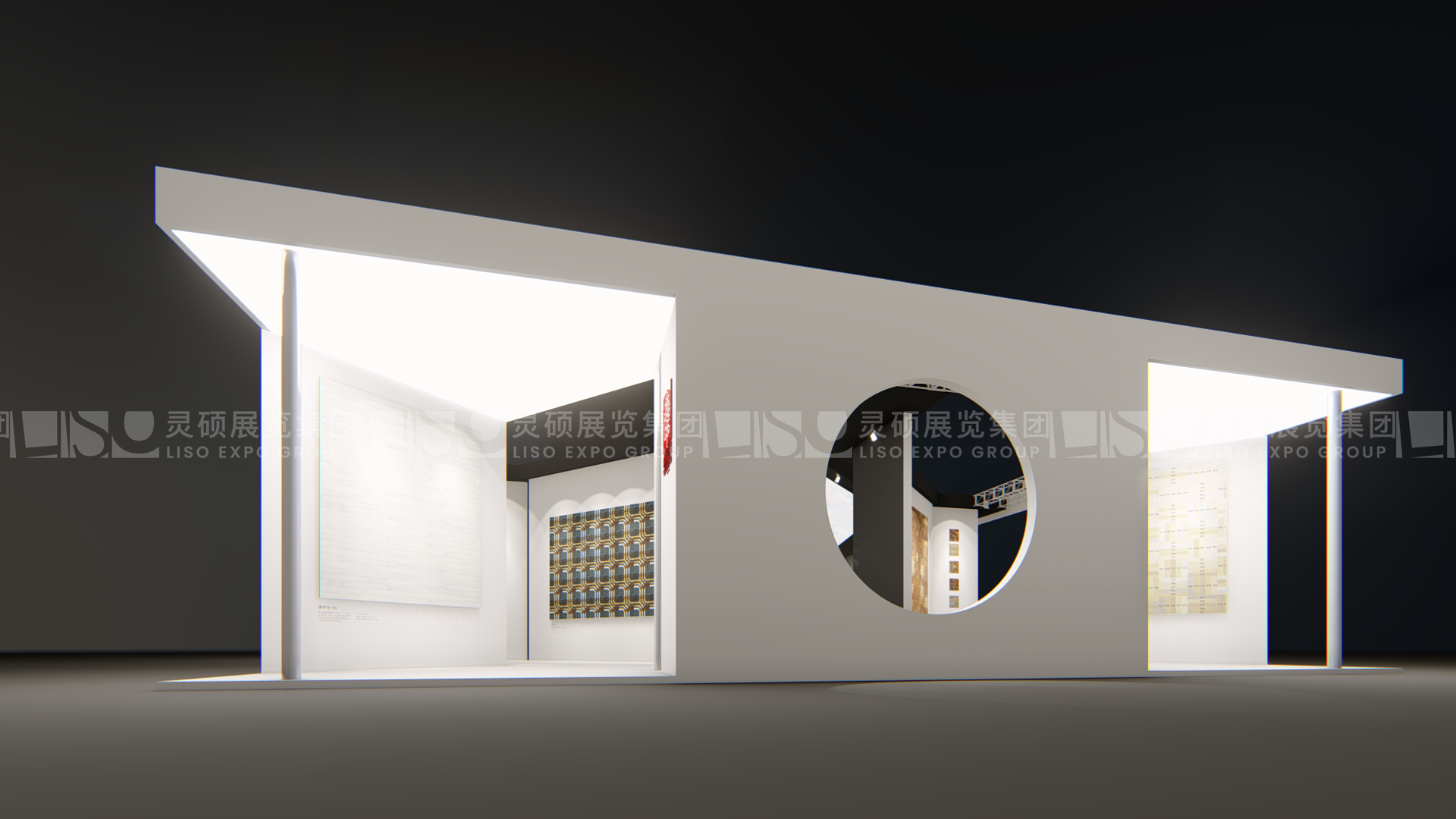 地面材料展展台设计搭建案例-森林之星
