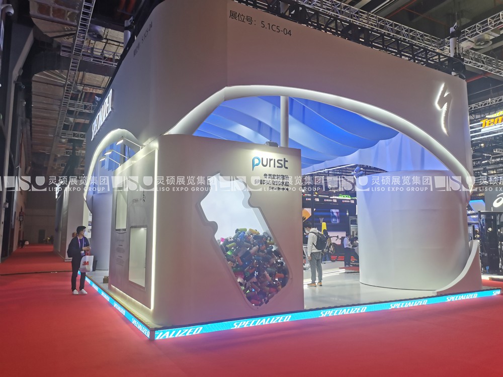 上海展会展台设计搭建案例-SPECIALIZED闪电
