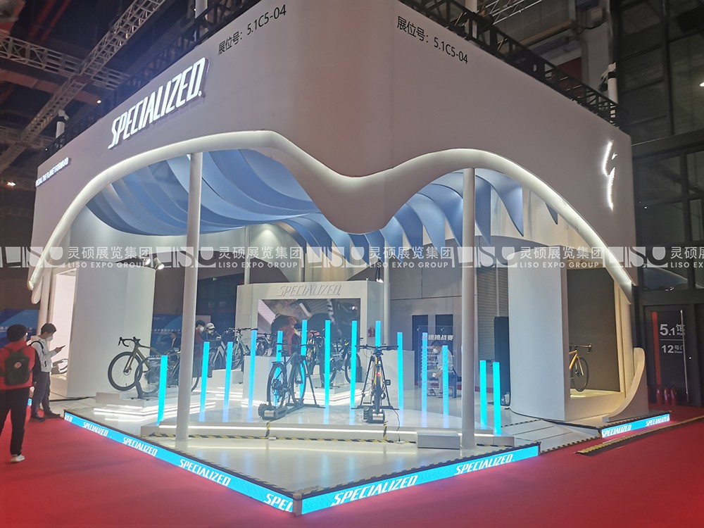 上海展会展台设计搭建案例-SPECIALIZED闪电