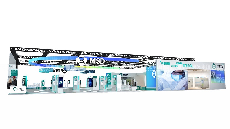 默沙东MSD上海展会展台设计案例