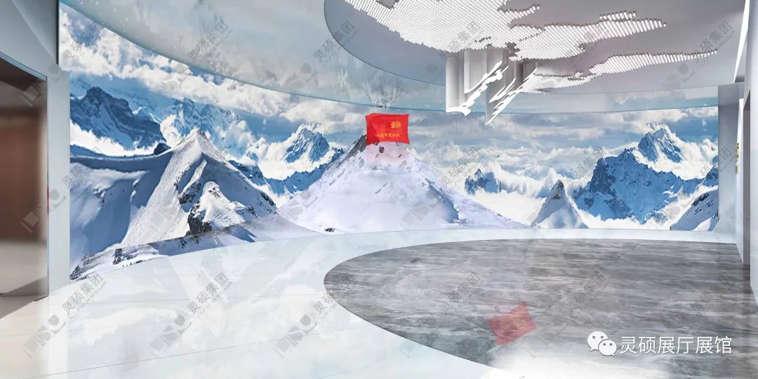 灵(ling)硕(shuo)展厅展馆优秀案例-波司登登峰馆