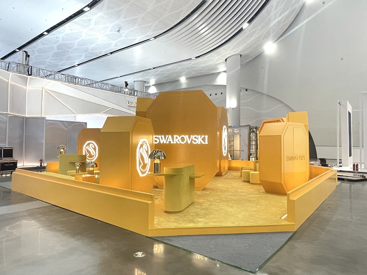 施华洛世奇-消博会展台设计搭建案例