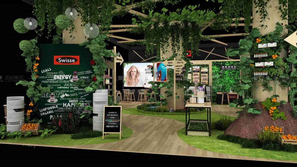 Swisse上海展会设计图