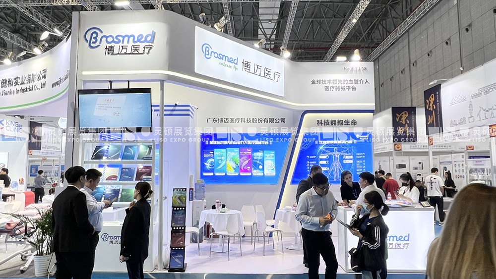 CMEF国际医疗器械展展台搭建案例-博迈