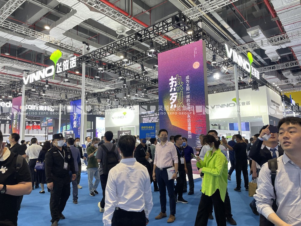 CMEF国际医疗器械展展台搭建案例-飞依诺