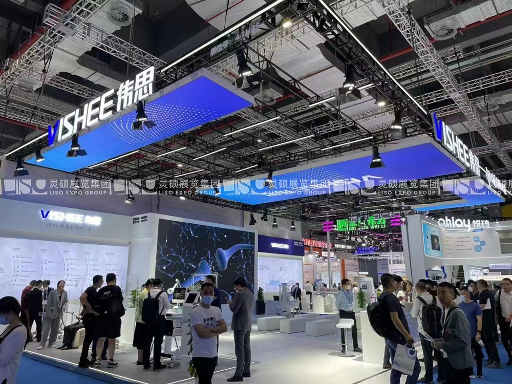 CMEF国际医疗器械展展台搭建案例-伟思