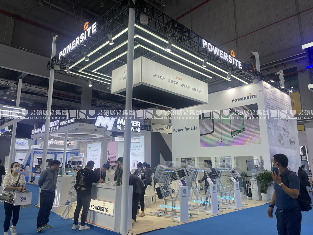 CMEF国际医疗器械展展台搭建案例-博思得