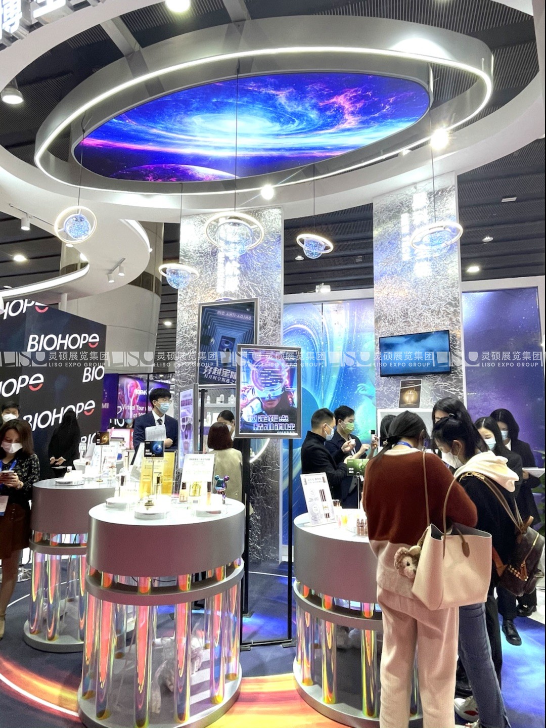 PCHi展台搭建案例-百好博