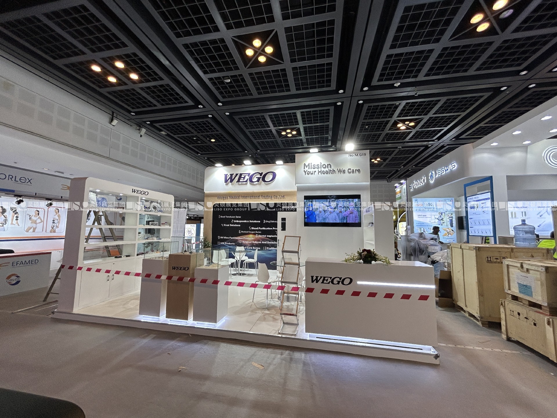 国外展台设计搭建-威高