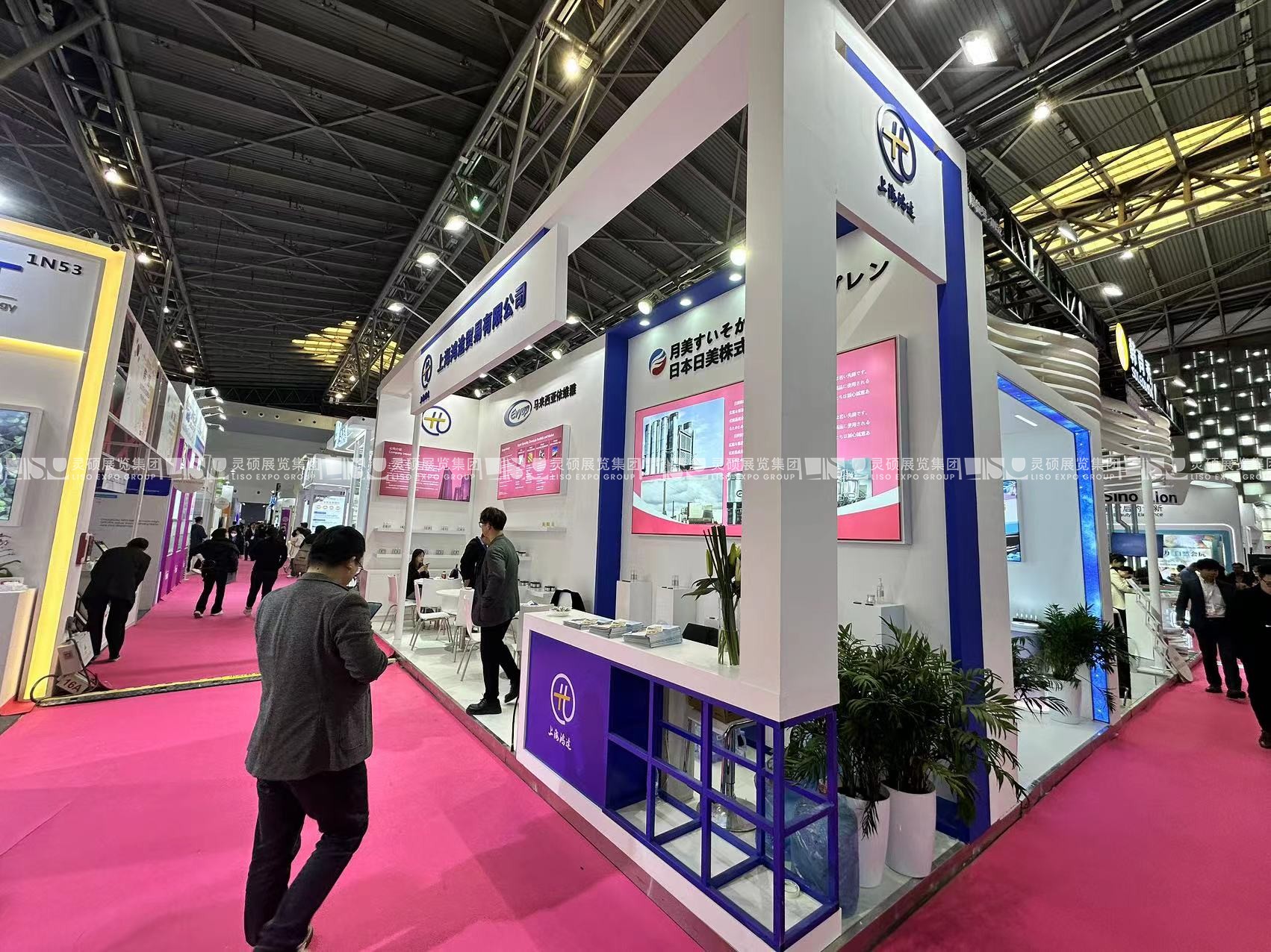 PCHi展台搭建案例-楚享生物