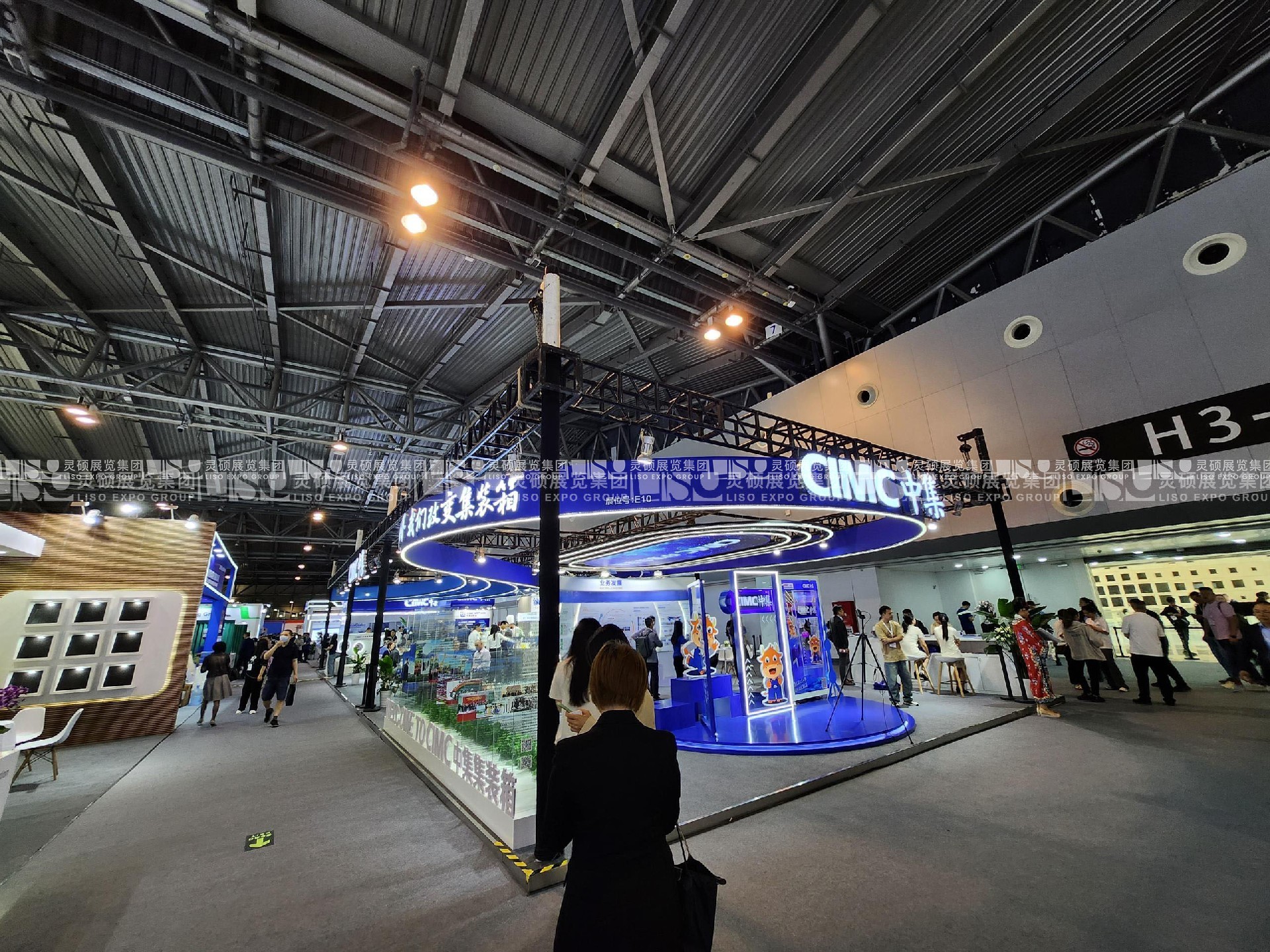 集装箱展展台设计搭建案例-中集