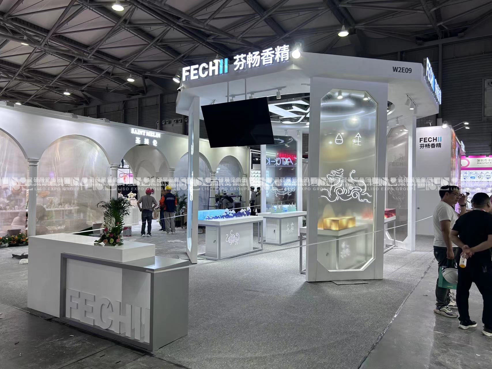 美博会展台设计搭建案例-芬畅