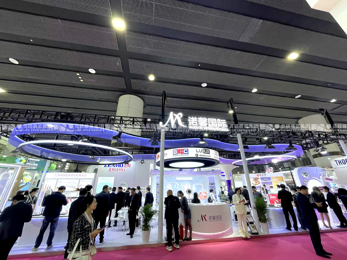 中国国际化妆品、个人和家庭护理用品原料展览会展台搭建 - 诺鑫国际